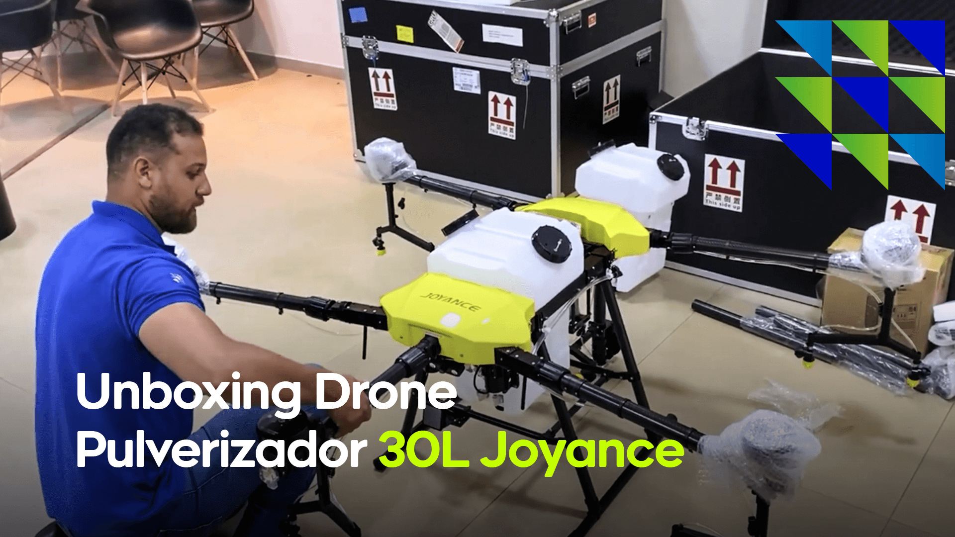 [BRAÉRO] [DEV] Upar Vídeo + Thumb - Unboxing Drone 30L